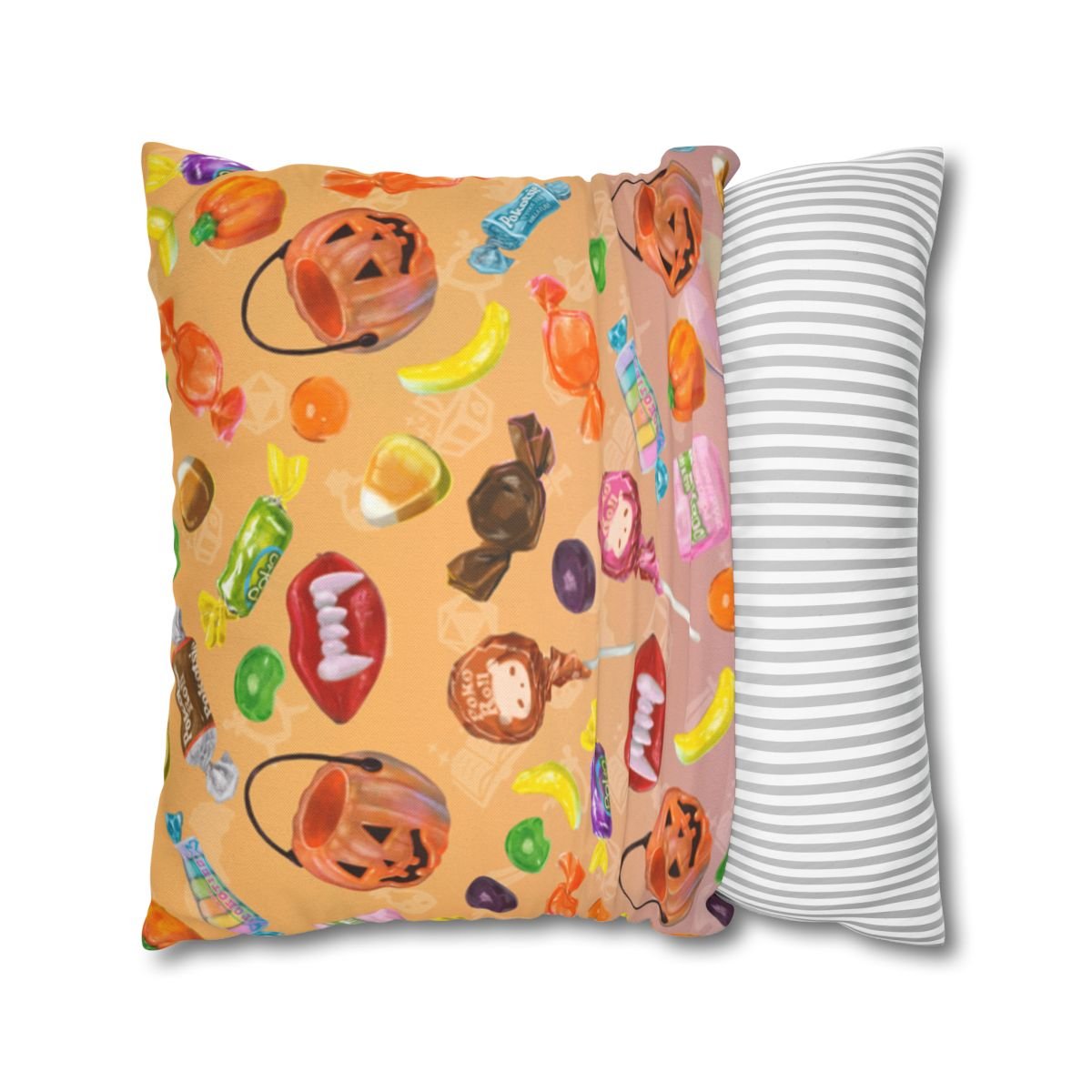 80s Halloween Candy pillow COVER ONLY