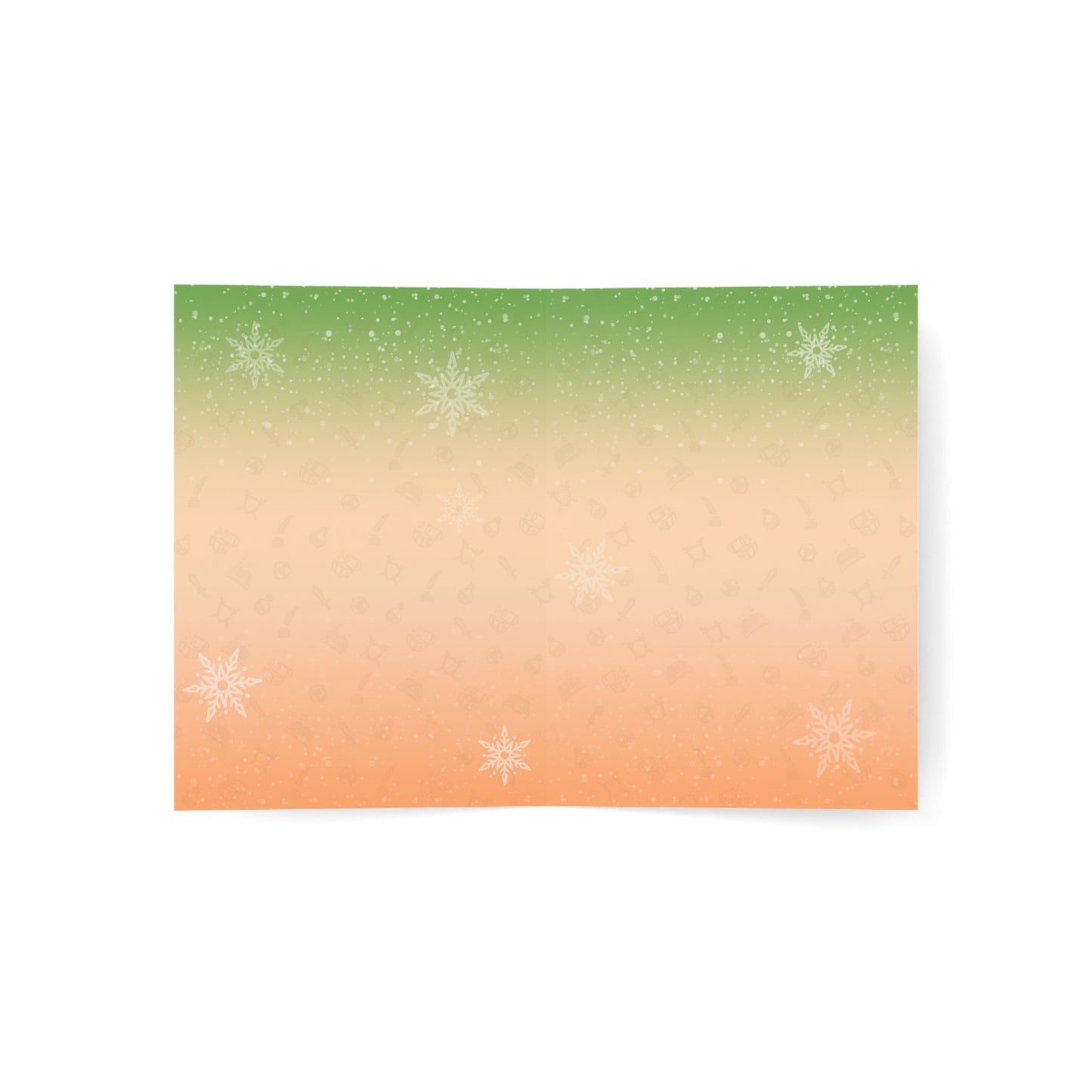 Orc Family Christmas Greeting Cards (1, 10, 30, and 50pcs)