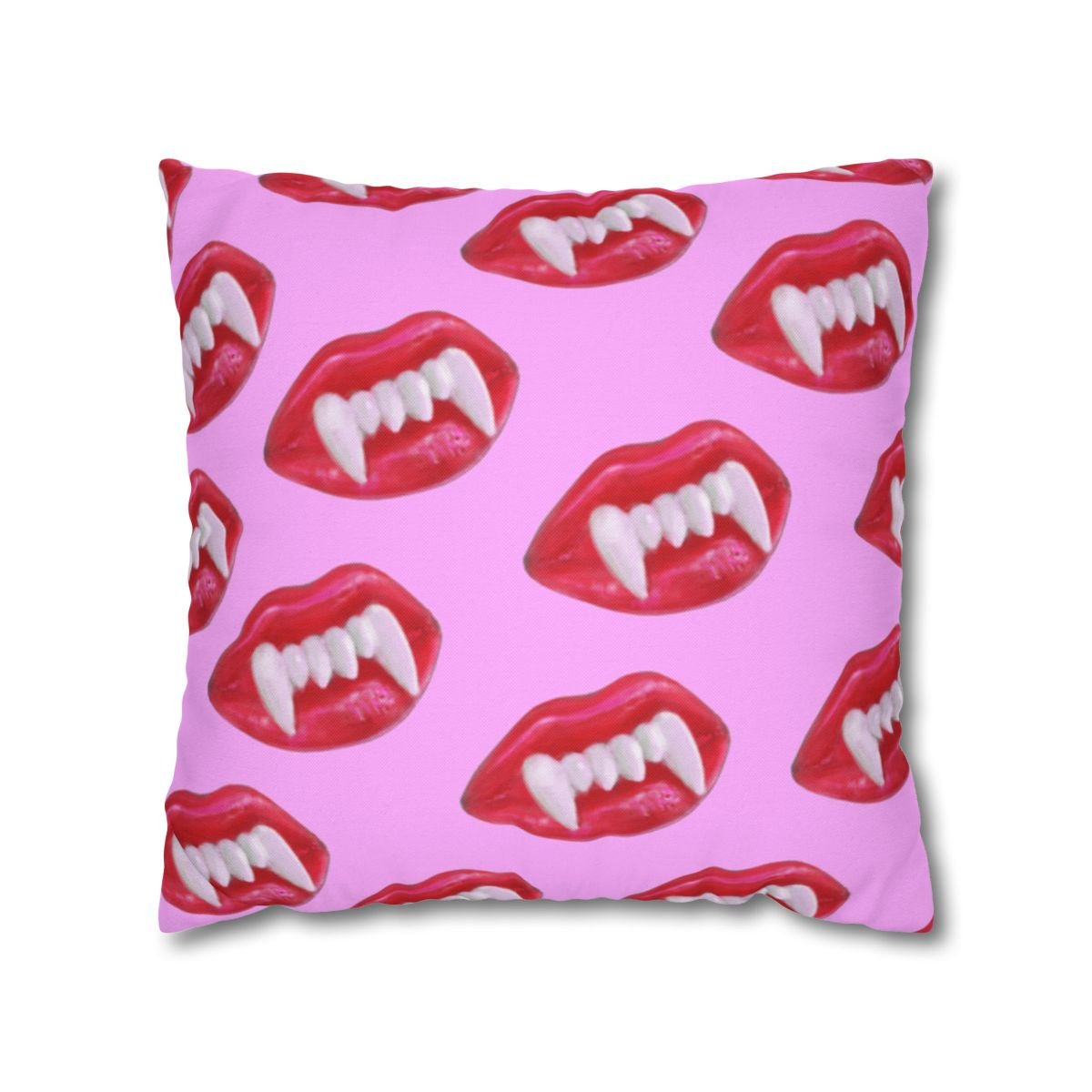 Halloween Wax Lips Pillow COVER ONLY