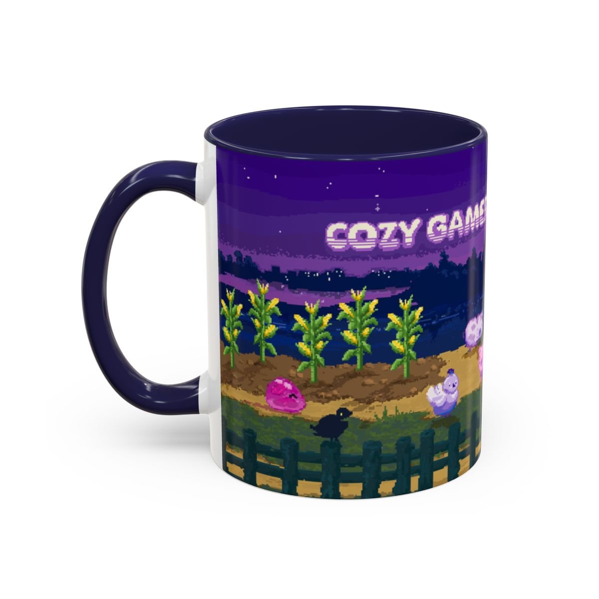 Pixel Farm Cozy Gamer MUG 11oz