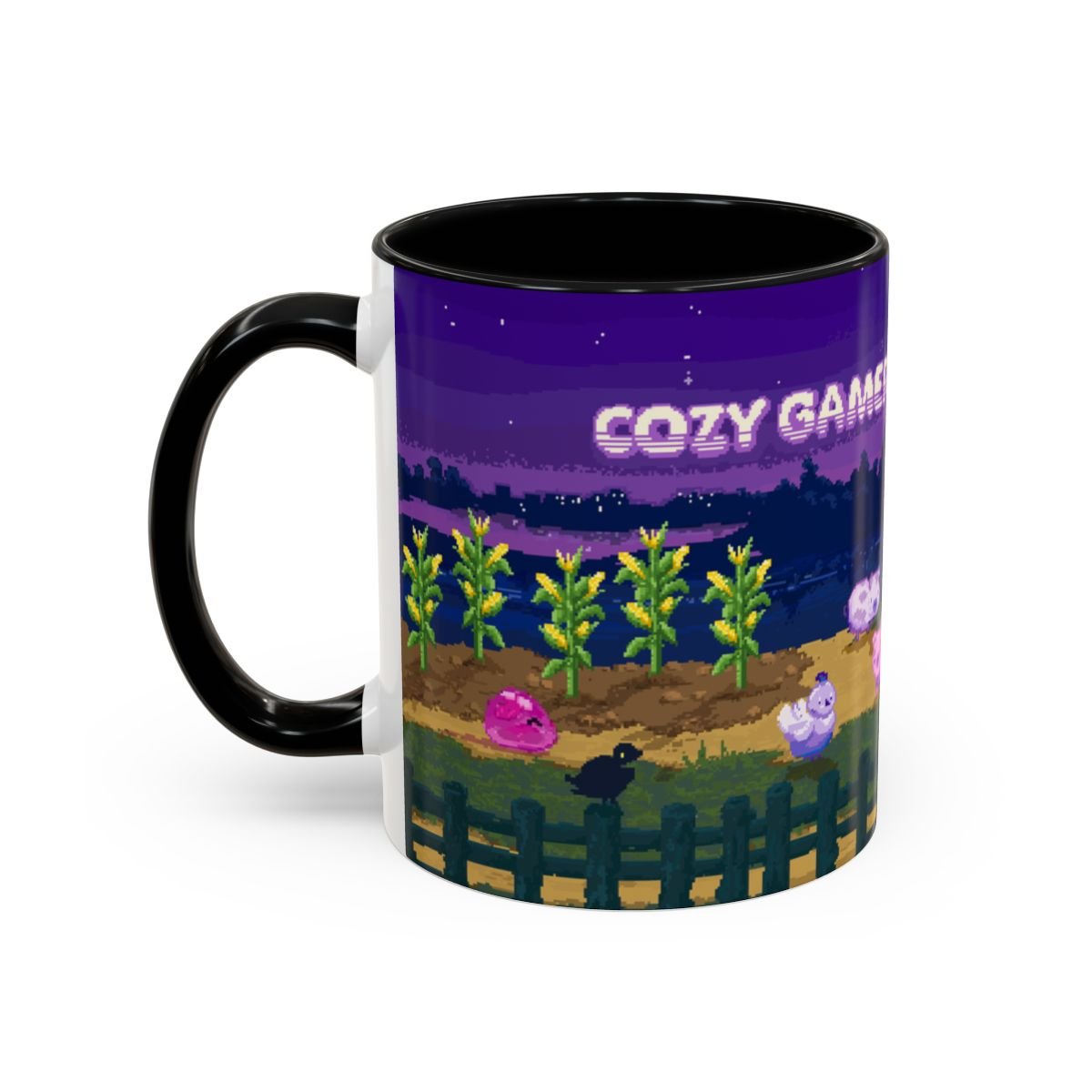 Pixel Farm Cozy Gamer MUG 11oz