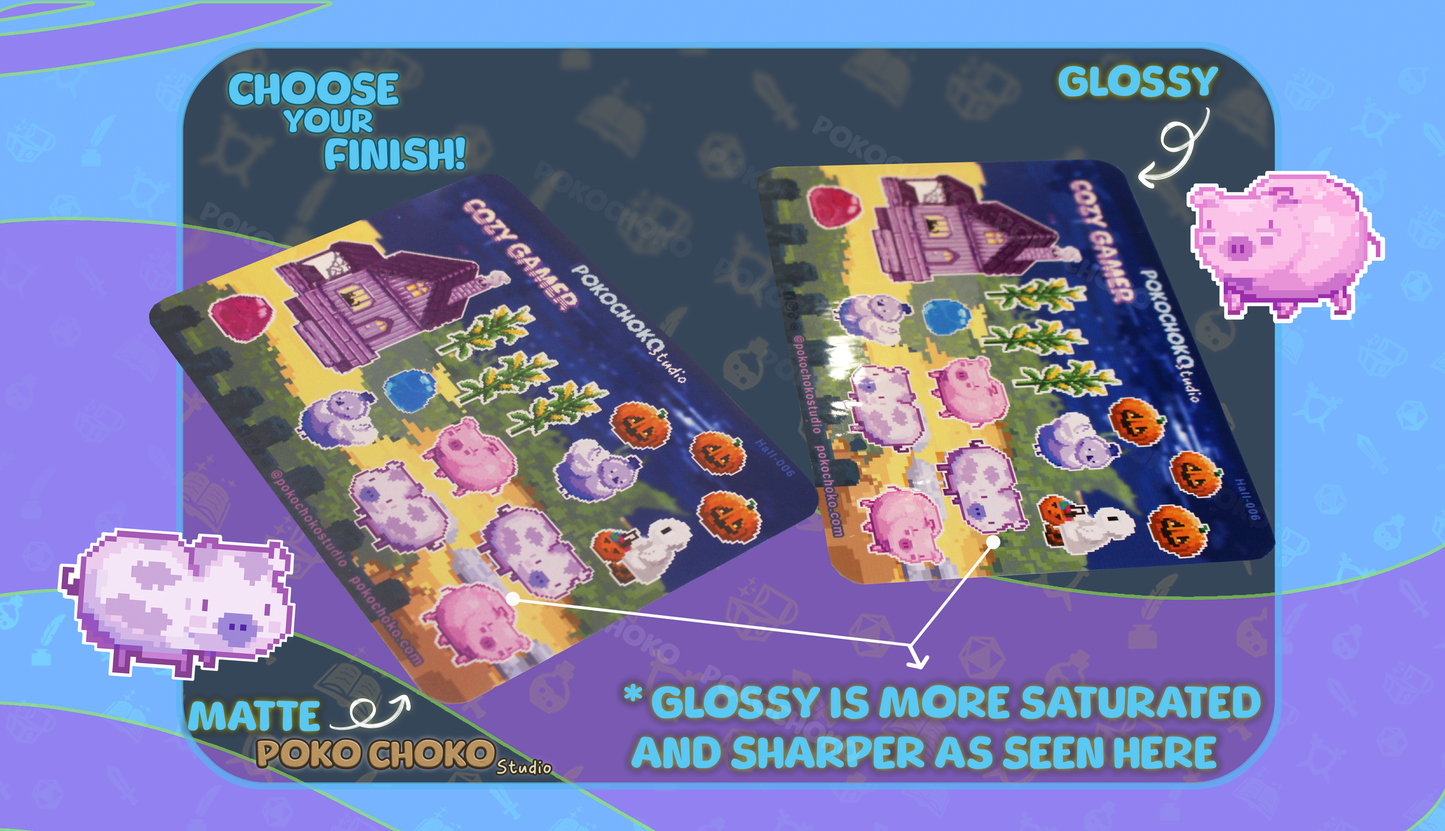 Cozy Game Pixel Farm Stickers