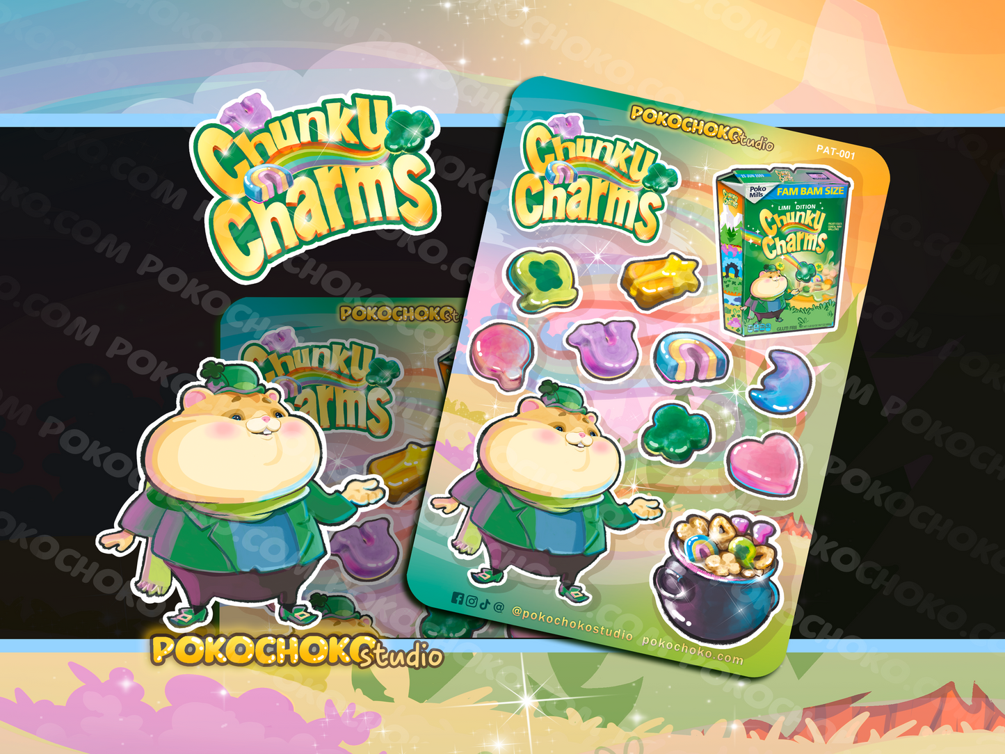 Chunky Charms Sticker Sheet!
