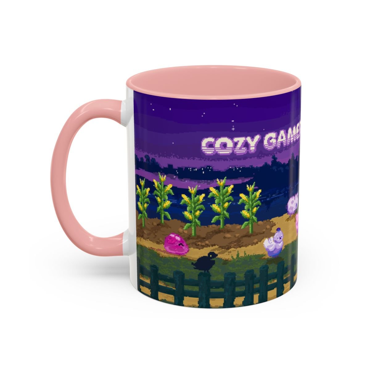Pixel Farm Cozy Gamer MUG 11oz
