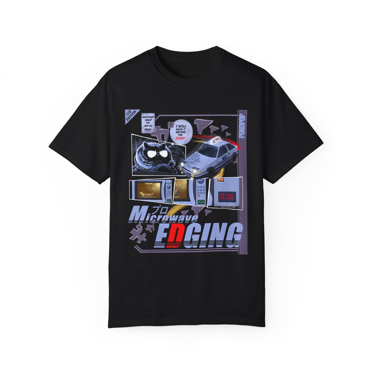 Microwave Edging Anime Shirt