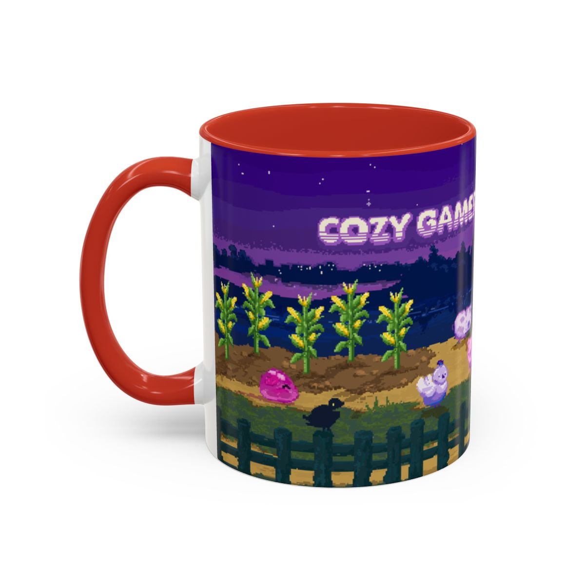 Pixel Farm Cozy Gamer MUG 11oz