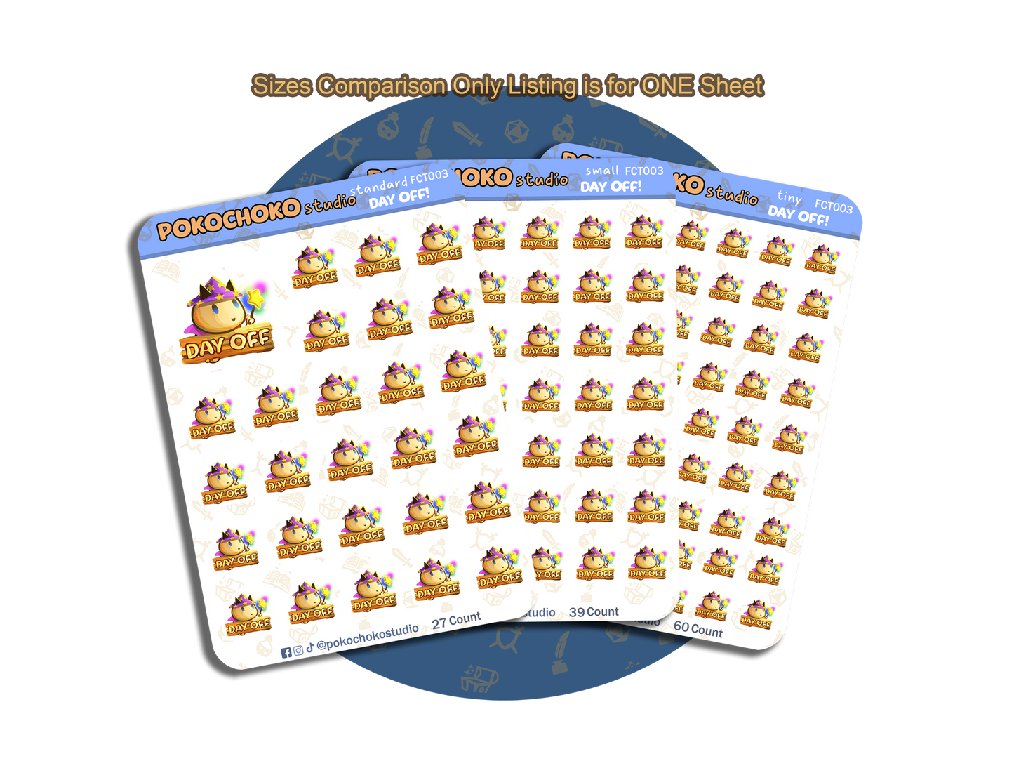 Day Off Planner sticker