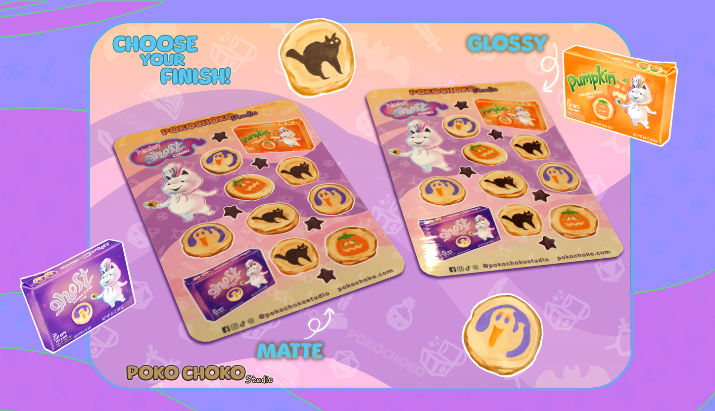 Halloween Sugar Cookie Stickers