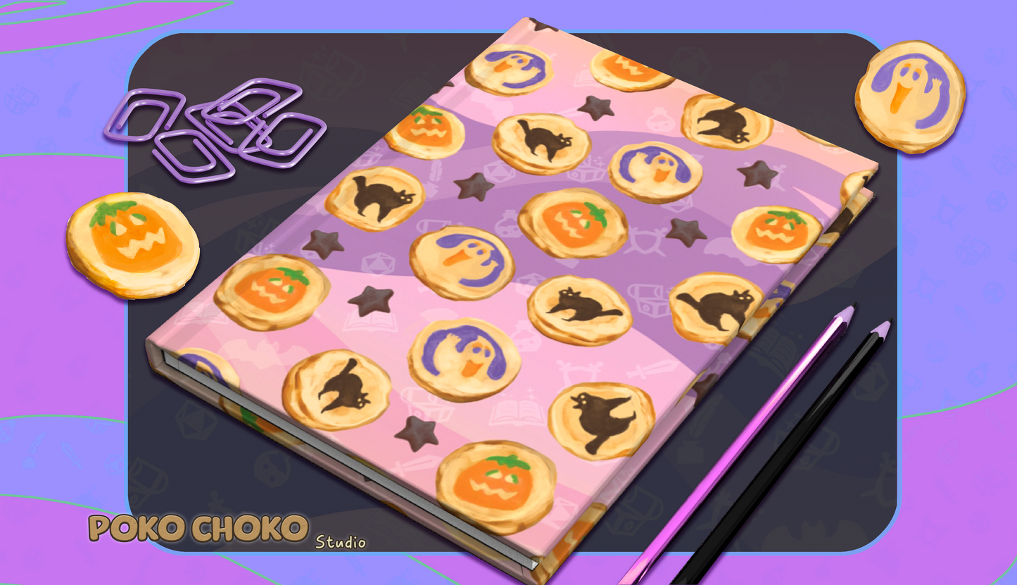 Halloween Sugar Cookie Hardcover Journal