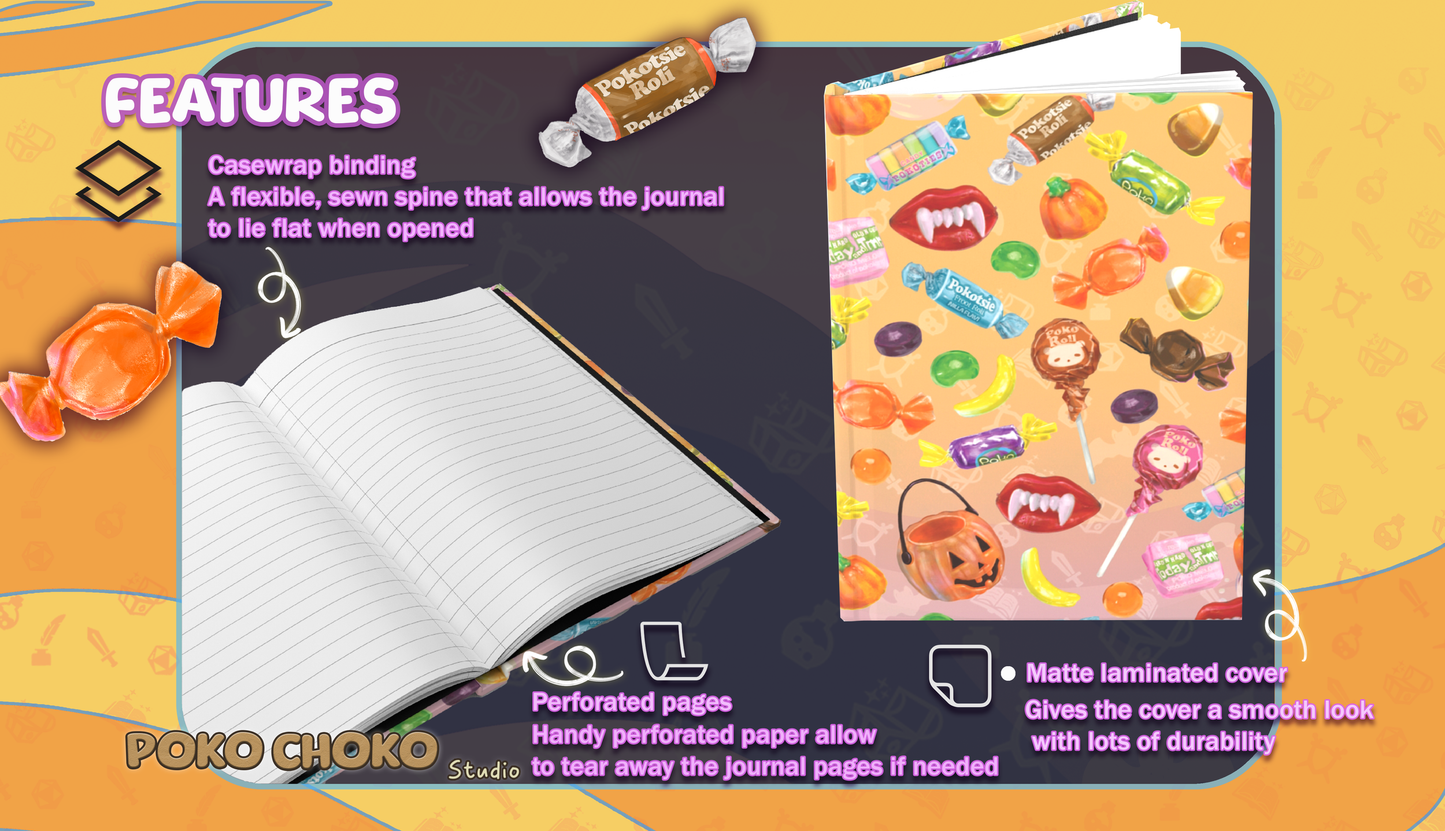 80s Halloween Candy Journal