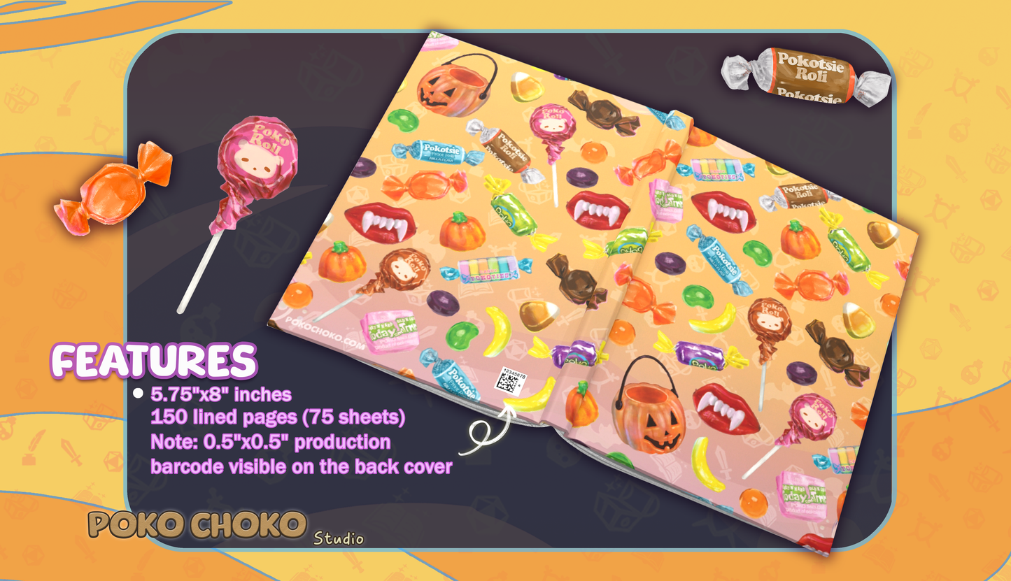 80s Halloween Candy Journal