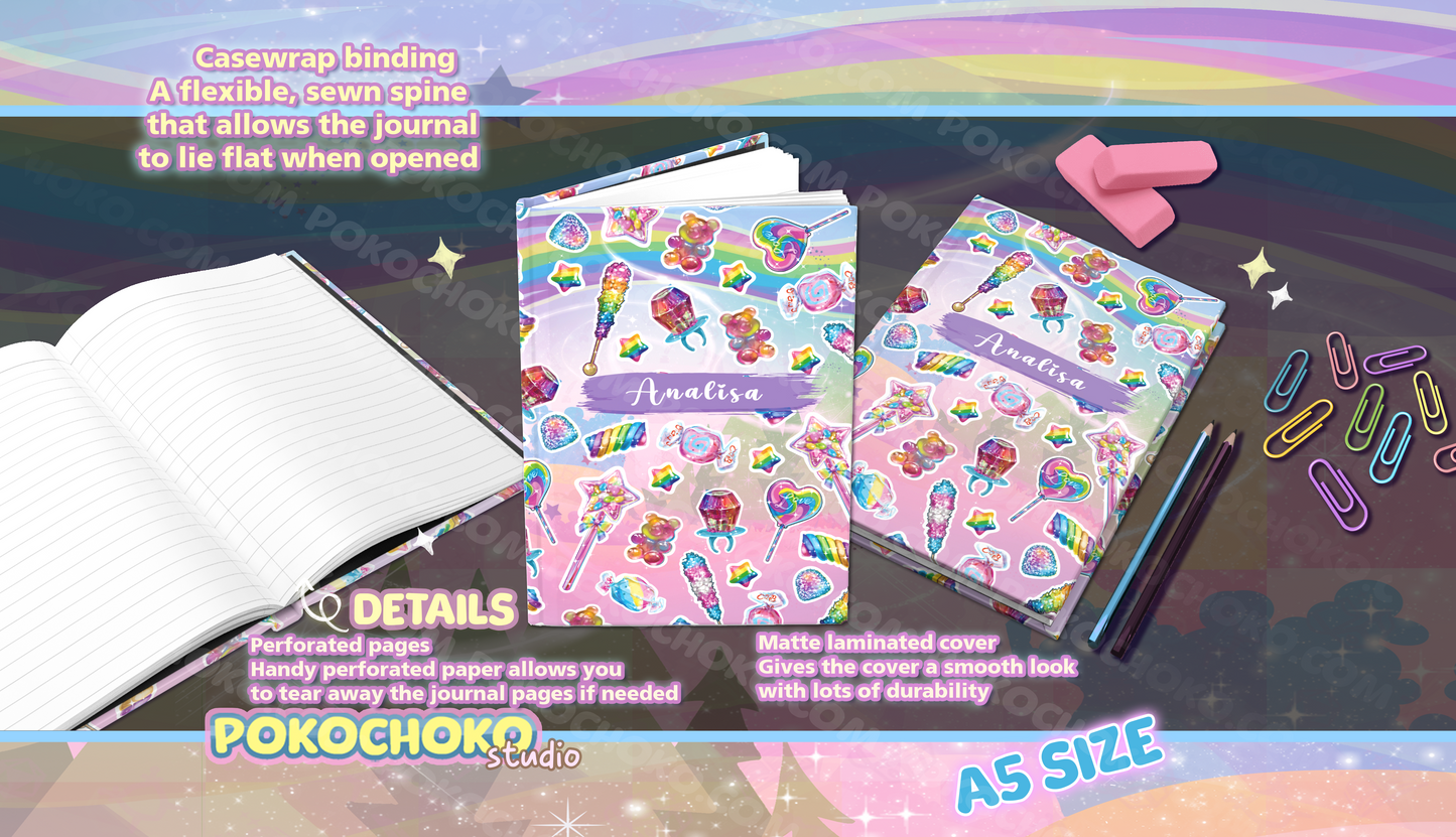 rainbow designs
pride journal
personalized gifts
magical theme
kawaii stationery
journaling supplies
hardcover journal
glitter journal
gift for her
cute gifts
creative writing
colorful stickers
colorful journal
artistic journal
All Journals