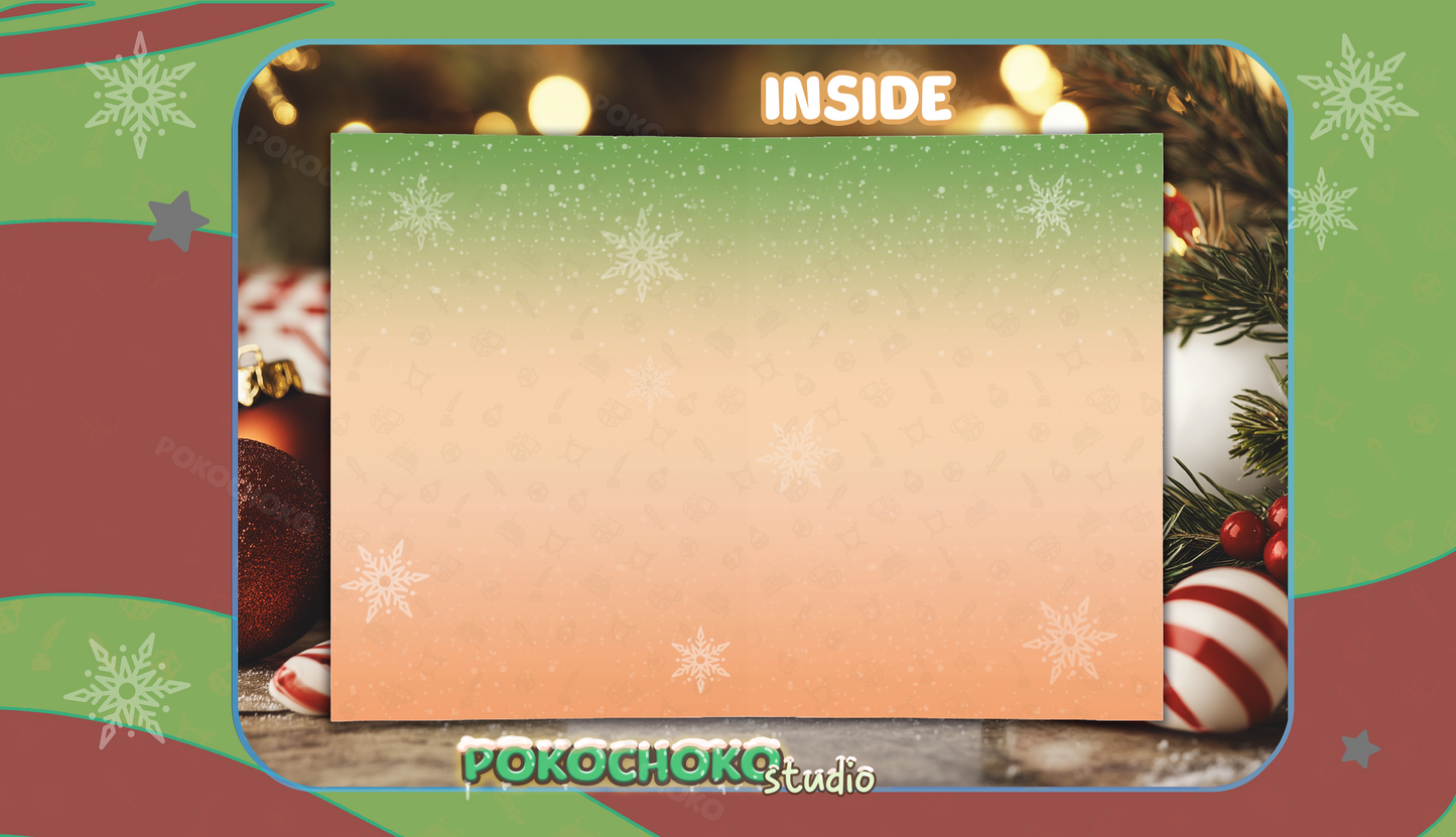 Orc Family Christmas Greeting Cards (1, 10, 30, and 50pcs)