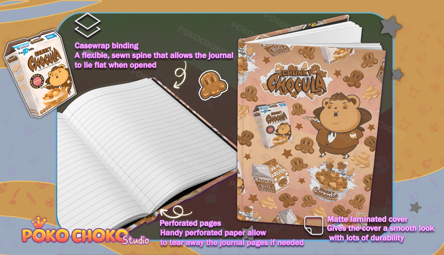 Count Chocula Hardcover Journal Matte