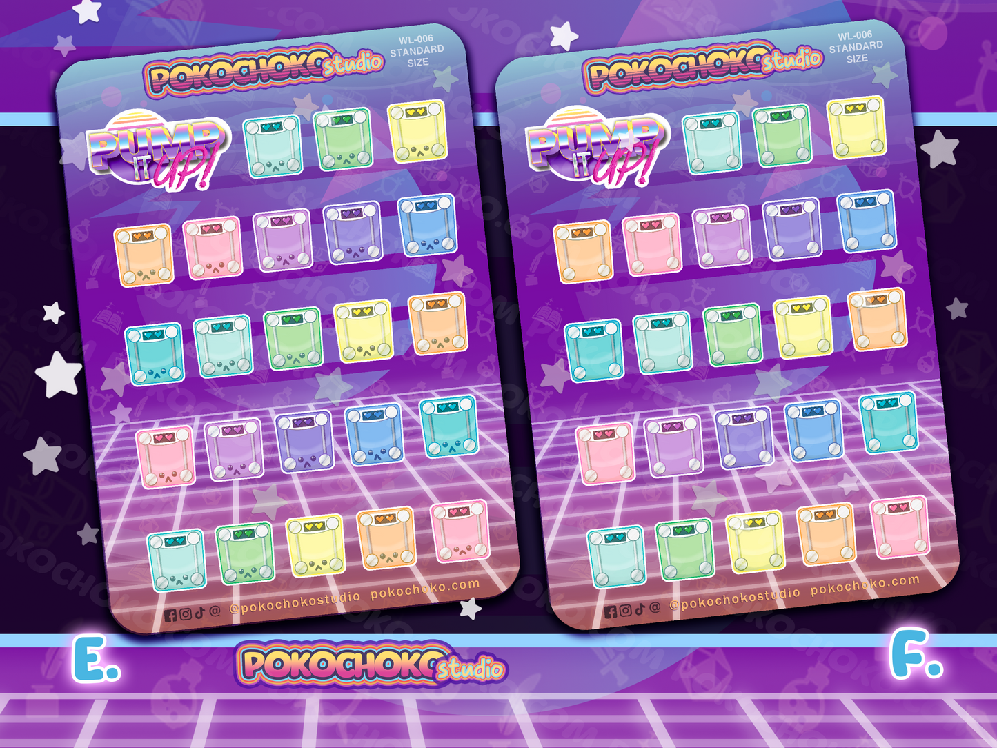 Scale Weight loss Tracker Sticker Sheet
