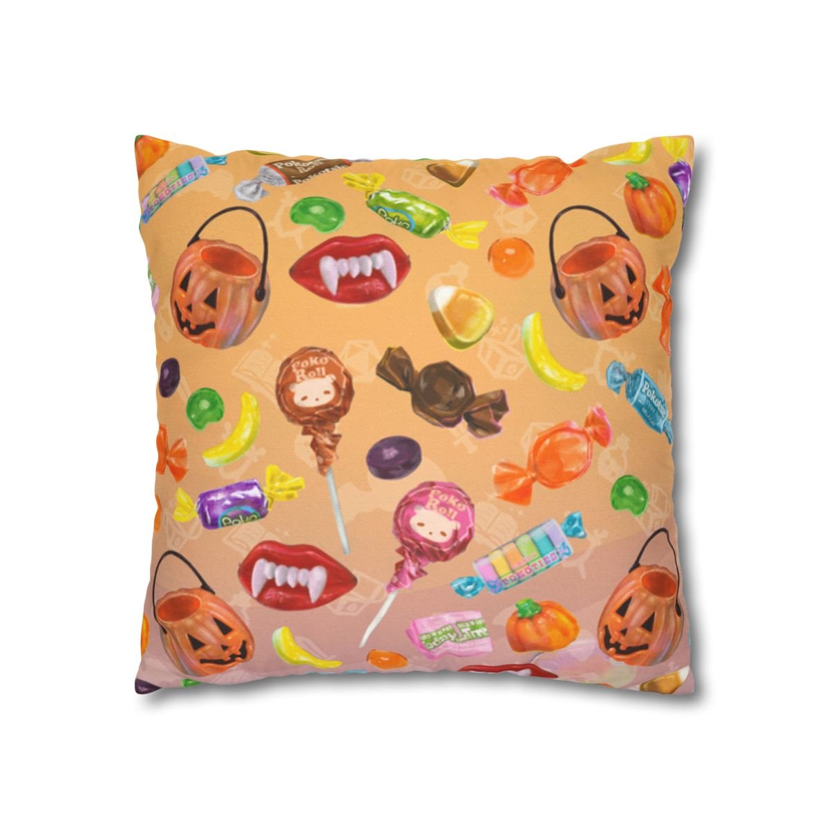 80s Halloween Candy pillow COVER ONLY