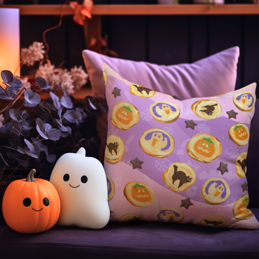 Halloween Sugar Cookie Pillow COVER ONLY