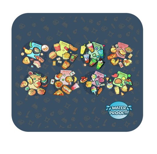 Take out Bundle Deal Die Cut Full Set Sticker packs