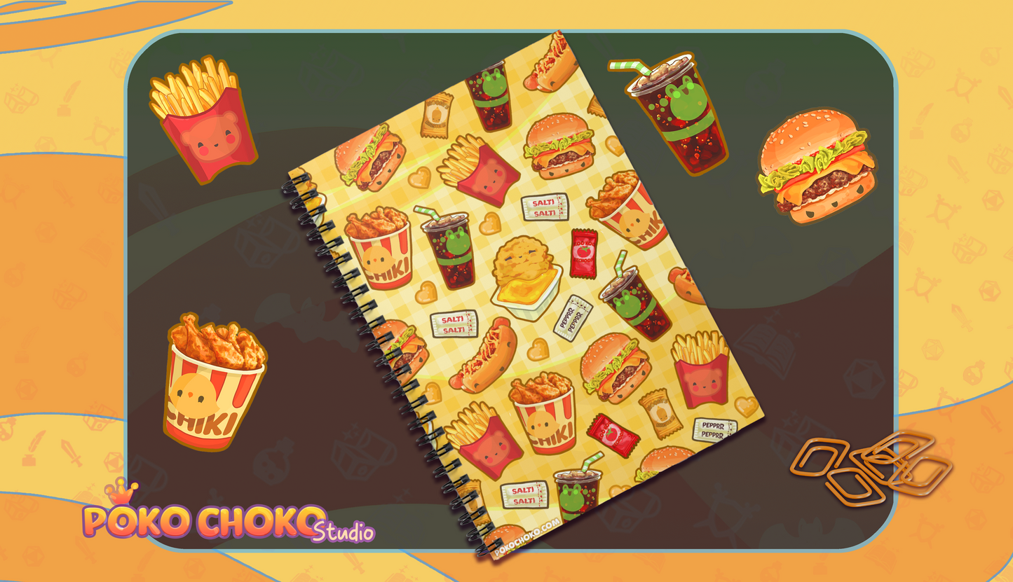 American Fast Food Notebook