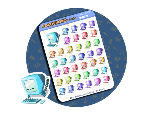 Work Planner stickers