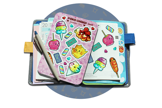 Carnival Take Out Journal Sticker Sheet