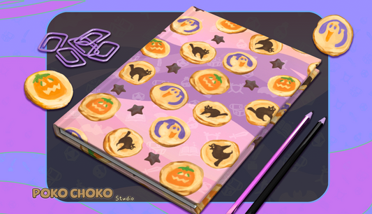 Halloween Sugar Cookie Hardcover Journal