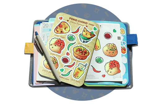 Indian Take Out Journal Sticker Sheet