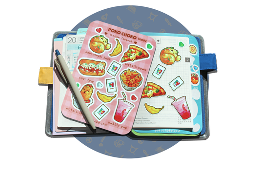 Italian Takeout Journal Sticker Sheet