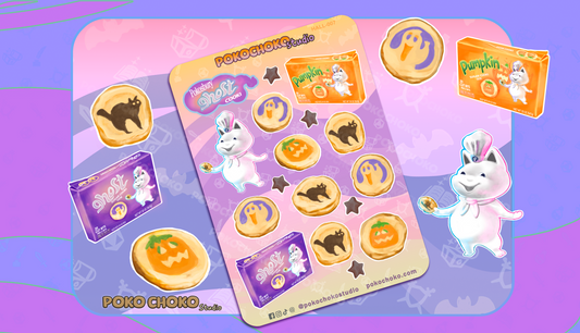Halloween Sugar Cookie Stickers