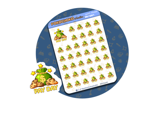Pay Day Planner stickers