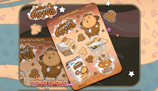 Chocula Halloween Cereal Sticker Sheet