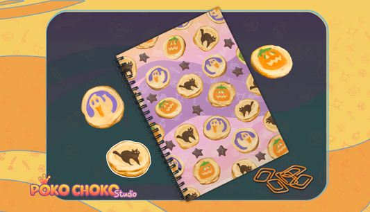 Halloween Sugar Cookie Notebook