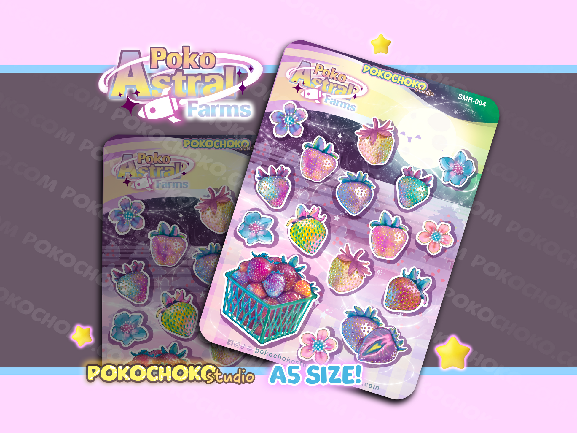 Cute Stickers
scrapbooking
kawaii stickers
foodie gifts
penpal stickers
sticker gifts
summer stickers
spring stickers
Pokochoko
Strawberry stickers
strawberry lover
space stickers
unique stickers